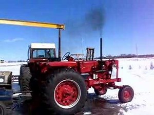 Farmall 806 Dyno Test with M&W Turbo.