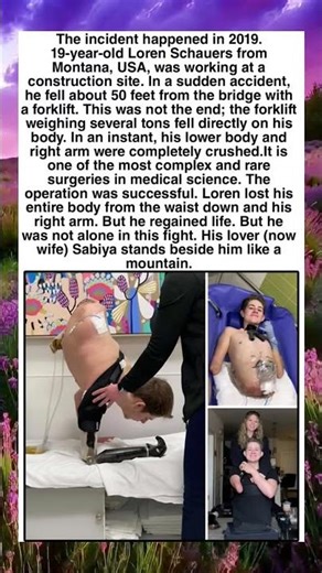 He Lost Half His Body, But Never Lost His Will ❤️💪#youtubeshorts #shorts #viral #funny