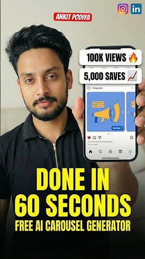 Free AI Carousel Generator 2026 | Create Viral Instagram & LinkedIn Posts Instantly