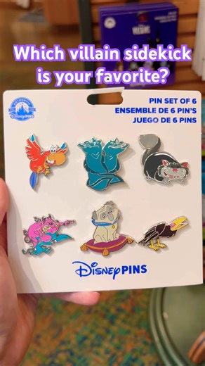 Disney villains pins at Disney World! #shorts #disney #disneyworld #villainsland #disneyparks