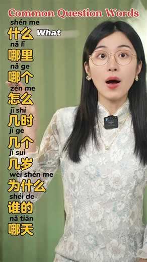 4.3K views · 120 reactions | Common Question Words #learnChinese #chineselanguage #Chineseteacher | Evelyn teach Chinese | Facebook