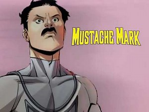Mustache Mark Comic animation (Scenepack)