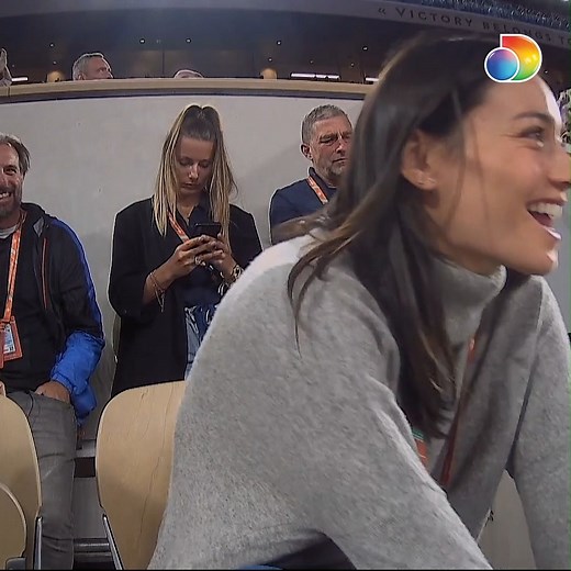 Edge of your seat action! 😍 Eurosport's Alizé Lim is 𝐜𝐚𝐩𝐭𝐢𝐯𝐚𝐭𝐞𝐝 by Djokovic vs Nadal 🤩 | TNT Sports