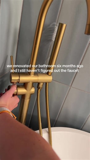 will she ever learn??? thankfully we waterproofed the floor😅🫶🏻 #homerenovation #diy #bathroommakeover #girlythings #fyp