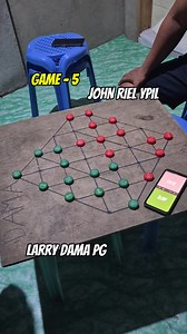 Larry Dama Pg John Riel Ypil - Game 5 #larrydamapg #checkers #dama | Larry Dama PG