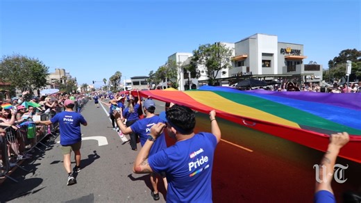 9.4K views · 486 reactions | 50 years since the first march in 1974, San Diego’s annual pride parade took over the streets of Hillcrest in a colorful display of celebration. The Pride parade, festival, and annual 5k drew approximately 250,000 attendees. | The San Diego Union-Tribune | Facebook