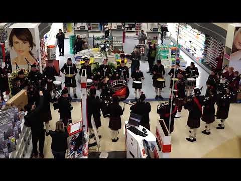 Uxbridge Pipe & Drums Flash Mob