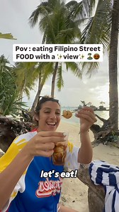 9.5K views · 2.1K reactions | My fave  street food & best view ️✨ #boracay #streetfood #paradise | HeyoLeah | Facebook