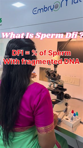Vijaya Lakshmi Tenali on Instagram: "🧬 DNA Fragmentation Index (DFI) % of sperm with damaged DNA Critical for: Fertilization Embryo development Implantation Lower miscarriage risk Can be high even with normal semen analysis 📊 DFI Interpretation (ASRM / ESHRE) 🟢 30% – High ➡️ Associated with poor natural conception, IUI failure, IVF/ICSI failure & miscarriage 🚨 Common Causes of High DFI Smoking, alcohol, stress Heat exposure, obesity Varicocele, infections Diabetes, hormonal imbalance Oxidati