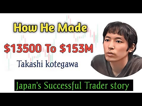 Takashi Kotegawa, Japan's Successful Trader Story and Important lessons for your trading Journey.