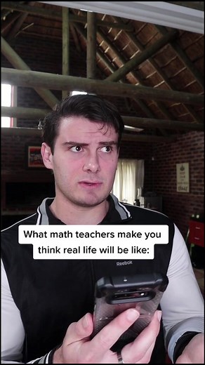 Math teachers perception on real life. #fyp #foryou #math #mathteacher #school #relatable