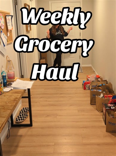 I was jamming to my tunes on the way to @Walmart pickup, so enjoy some throw back Ciara 🫰 #groceryhaul #familyof5 #momsoftikok #dinnerideas #weeklygroceries