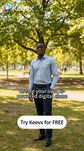 Create videos that look AND sound exactly like you! Our AI delivers perfect lip-sync and voice cloning. New users get free credits to try! 😉 | Keevx
