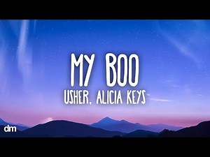 USHER, Alicia Keys - My Boo (Lyrics)