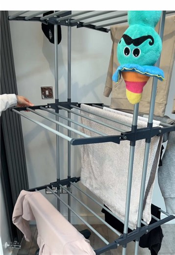 Upgrade Your Laundry Game with This 4-Tier Clothes Horse