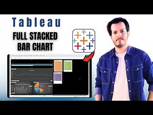How to Design Full Stacked Bar Chart in Tableau | Step-by-Step Tutorial