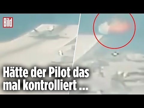 117 Millionen Euro teurer Kampfjet F-35 stürzt ins Meer