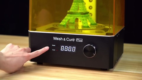 ANYCUBIC Wash and Cure Plus, Large 2 in 1 Wash Cure Machine for Saturn Mono X LCD SLA DLP 3D Printer Models with L-Shaped Strip Curing Light and Washing Size 192mm(L) x 120mm(W) x 290mm(H)