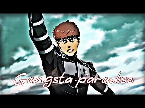 Floch Forster [AMV/EDIT] - Gangsta Paradise ||Attack on Titan || Alight motion