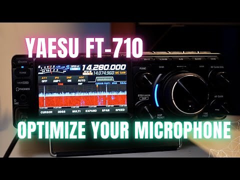 Yaesu FT-710 Microphone Setup