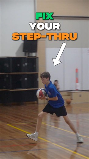 FIXING your STEP THROUGH pivot / footwork to help you keep balance when finishing! FOLLOW FOR MORE TIPS ➕ #basketball #basketballskills #basketballfundamentals #basketballskills #basketballtraining #basketballknowledge #sydneybasketball #ausbasketball | Exceed Basketball
