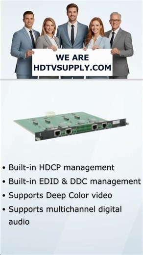 4-Port HDbaseT Input Board
