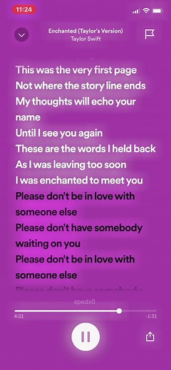 Enchanted - Taylor Swift: Song Lyrics, Speed Up Version, and TikTok Trend