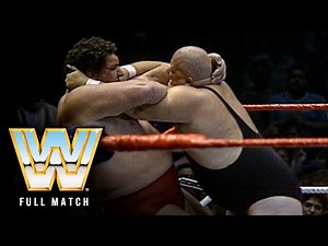 FULL MATCH: Andre the Giant vs. King Kong Bundy | Colossal Jostle: Sept. 23, 1985