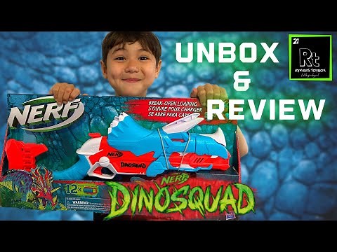 Dinosaur Nerf Guns [Unboxing and Review]