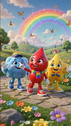 🌈 Rainbow Parade | Colors Song for Kids | Fun Nursery Rhymes