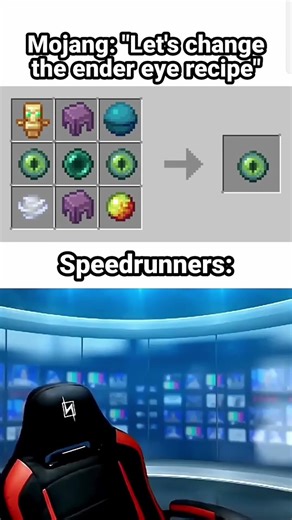Speedrunners NEED this Minecraft trick #shorts #minecraft #speedrun