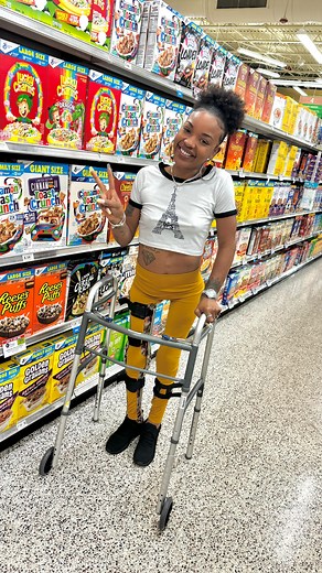 573K views · 53K reactions | My first time grocery shopping while...