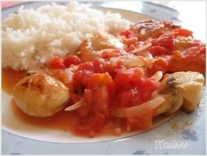 Recette sauce antoinette pour poisson et crustacés