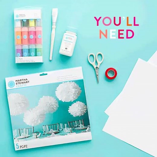 Easter bunny pom poms? Yes, please! Get the DIY here: http://Martha.ms/ZKqf | Martha Stewart