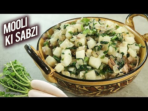 Mooli Ki Sabzi - Radish Recipe - How To Make Muli Ki Sabji - Quick And Easy Recipe - Varun