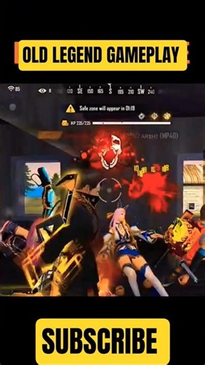 OLD LEGEND GAMEPLAY IN FREE FIRE 🤯 OLD MEMORIES FOR ANKUSH FF #freefire #trending #ankushff #shorts