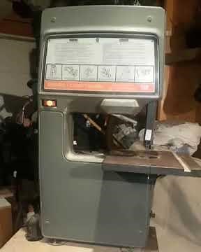 Changing the blade on my Craftsman 12 in bandsaw