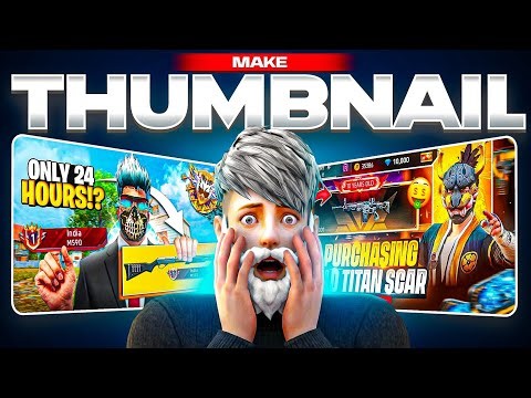 Make Free fire thumbnail like pro 😎 | how to make free fire thumbnail in pixellab
