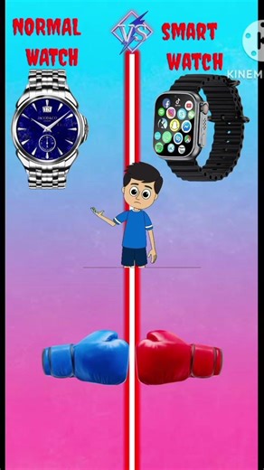normal watch versus smart watch 🤔🤔 #normal watch #smartwatch #comparison #viral 🤔🫡