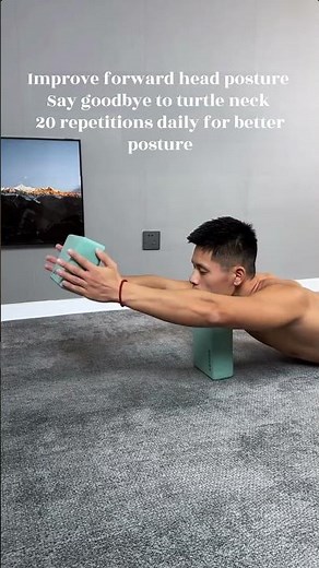 Fix Forward Head Posture FAST | Say Goodbye to Turtleneck (20 Reps Daily!)