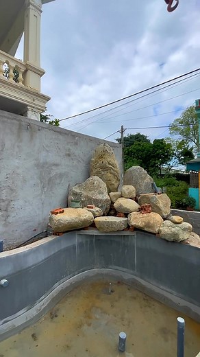 2.1K views · 26 reactions | Cảnh quan - Bể cá koi lh: 056.445.2222 | Hoang Linh | Facebook