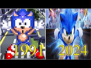 Evolution of Sonic Games (1991-2025)