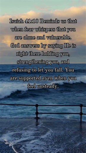 Bible Verse of the Day | Isaiah 41:10 | Day 8