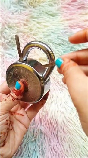 You can open any type of lock without a key 🤣 #shortvideo #youtubeshorts