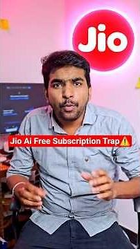 ⚠️Jio "Free" Subscription TRAP ⚠️ DON'T FALL FOR IT! The Jio Google AI Pro(Worth ₹35,100) | தமிழில்