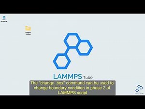 Boundary Condition Change in LAMMPS