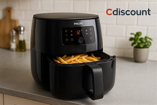 Airfryer Philips : la promo qui fait craquer Cdiscount à moins de 70 €