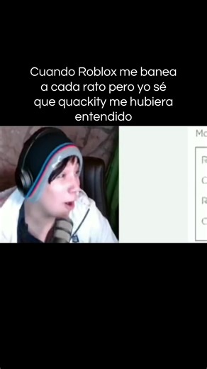 Quackity y sus momentos random en Roblox