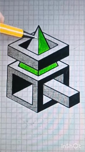 3d illusion |3d drawing #viralvideo #Drawing #arttutorial #painting #3d illusion#shorts #ytshorts