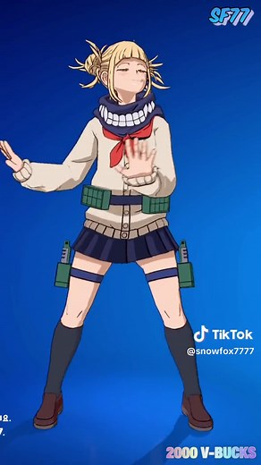 HIMIKO TOGA Fortnite X MHA New Skin Showcase